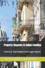 Property Disputes in Indian Families af Bose Siva Prasad Bose