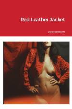 RED LEATHER JACKET af Violet Blossom