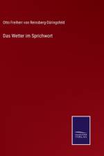DAS WETTER IM SPRICHWORT