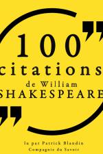 100 citations de William Shakespeare af William Shakespeare