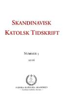 Skandinavisk Katolsk Tidskrift 5(2016)
