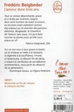 L'amour dure trois ans af Frederic Beigbeder
