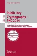 Public-Key Cryptography -- PKC 2014 af Hugo Krawczyk