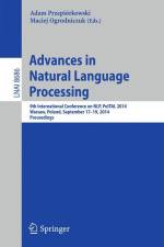 Advances in Natural Language Processing af Maciej Ogrodniczuk