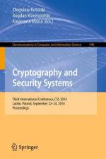 Cryptography and Security Systems af Katarzyna Mazur