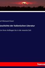 Geschichte der italienischen Literatur af Karl Marquard Sauer