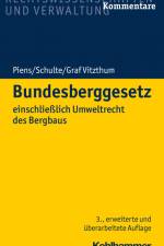 Bundesberggesetz af Reinhart Piens