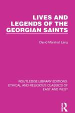 Lives and Legends of the Georgian Saints af David Marshall Lang