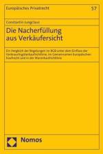 Die Nacherfüllung aus Verkäufersicht af Constantin Jungclaus