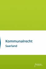Kommunalrecht Saarland af Societas Verlag