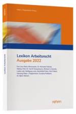 Lexikon Arbeitsrecht 2022 af Henning Rabe von Pappenheim