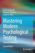 Mastering Modern Psychological Testing af Cecil R. Reynolds