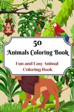 50 Animals Coloring Book af Sandra Bacon