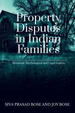 Property Disputes in Indian Families af Siva Bose