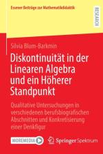 Diskontinuitat in der Linearen Algebra und ein Hoeherer Standpunkt af Silvia Blum-Barkmin
