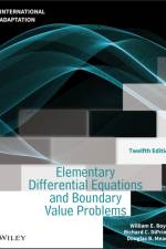 Elementary Differential Equations and Boundary Value Problems, International Adaptation af William E. (Rensselaer Polytechnic Institute) Boyce