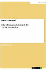 Entwicklung und Zukunft des Luftfrachtverkehrs af Fabian Litzendorf