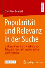 Popularität und Relevanz in der Suche af Christiane Behnert