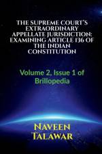 The Supreme Court's Extraordinary Appellate Jurisdiction af Naveen Talawar