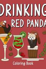 Drinking Red Panda Coloring Book af Paperland