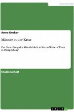 Männer in der Krise af Anne Decker