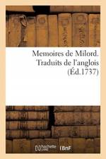 Memoires de Milord. Traduits de l'anglois af collectif