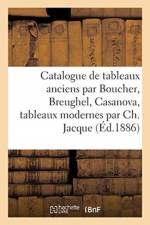 Catalogue de tableaux anciens par Boucher, Breughel, Casanova af Collectif