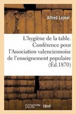 L'hygiene de la table af Lejeal-A