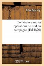 Conference sur les operations de nuit en campagne af Bourelly-J