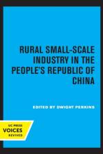 Rural Small-Scale Industry in the People's Republic of China