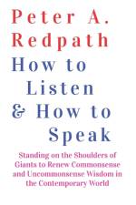 How to Listen and How to Speak af Peter A Redpath