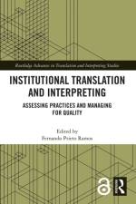 Institutional Translation and Interpreting af Fernando Prieto Ramos