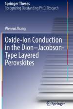 Oxide-Ion Conduction in the Dion¿Jacobson-Type Layered Perovskites af Wenrui Zhang