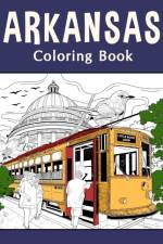 Arkansas Coloring Book af Paperland