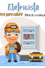 Livro para colorir eletricista para crianças af Red Dot Press