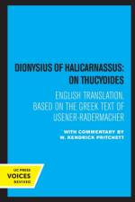 Dionysius of Halicarnassus: On Thucydides