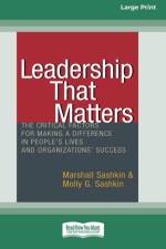 Leadership That Matters af Marshall Sashkin