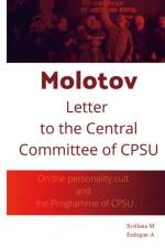 Molotov Letter to The Central Committee of CPSU af Erdogan A