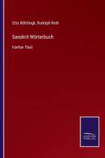 Sanskrit-Wörterbuch af Otto Böhtlingk