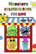 Monsters Coloring Book for Kids ages 4-8 af Maryan Ben Kim