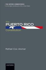 The Puerto Rico Constitution af Rafael Cox (Professor of Law Alomar