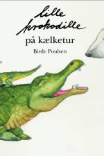 Lille krokodille på kælketur af Birde Poulsen