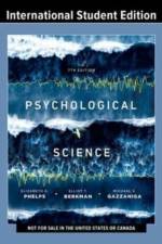 Psychological Science af Elizabeth A. (Harvard University) Phelps