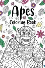 Apes Coloring Books af Paperland