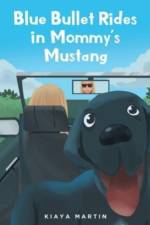Blue Bullet Rides in Mommy's Mustang