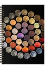 Colors of the Moon Wire-O Journal