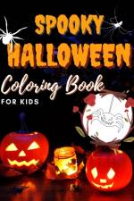 SPOOKY HALLOWEEN Coloring BOOK for KIDS af Louie Waters