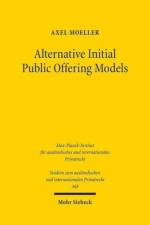 Alternative Initial Public Offering Models af Axel Moeller