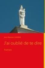 J'ai oublié de te dire af Jean-Baptiste Gambini
