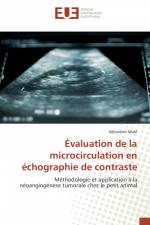 Évaluation de la microcirculation en échographie de contraste af Sébastien Mulé